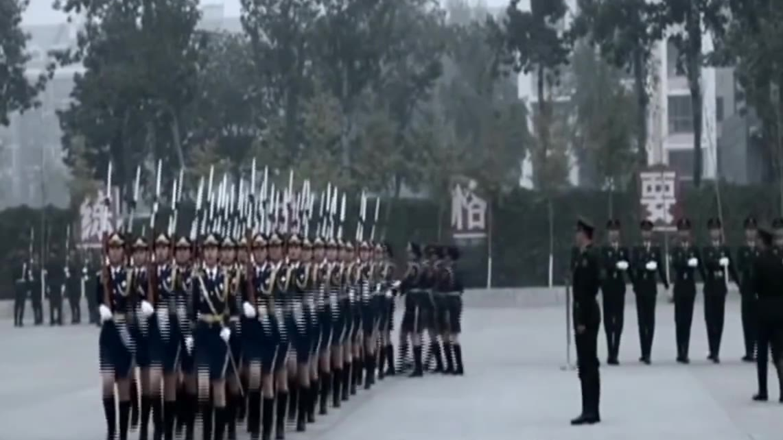 解放军仪仗队女兵 中国女兵 Chinese PLA Women s Honor Guard